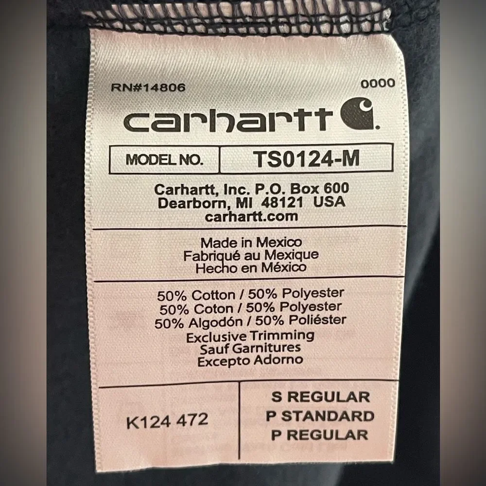 Carhartt Knights Blue Crewneck Sweatshirt - Picture 4 of 6